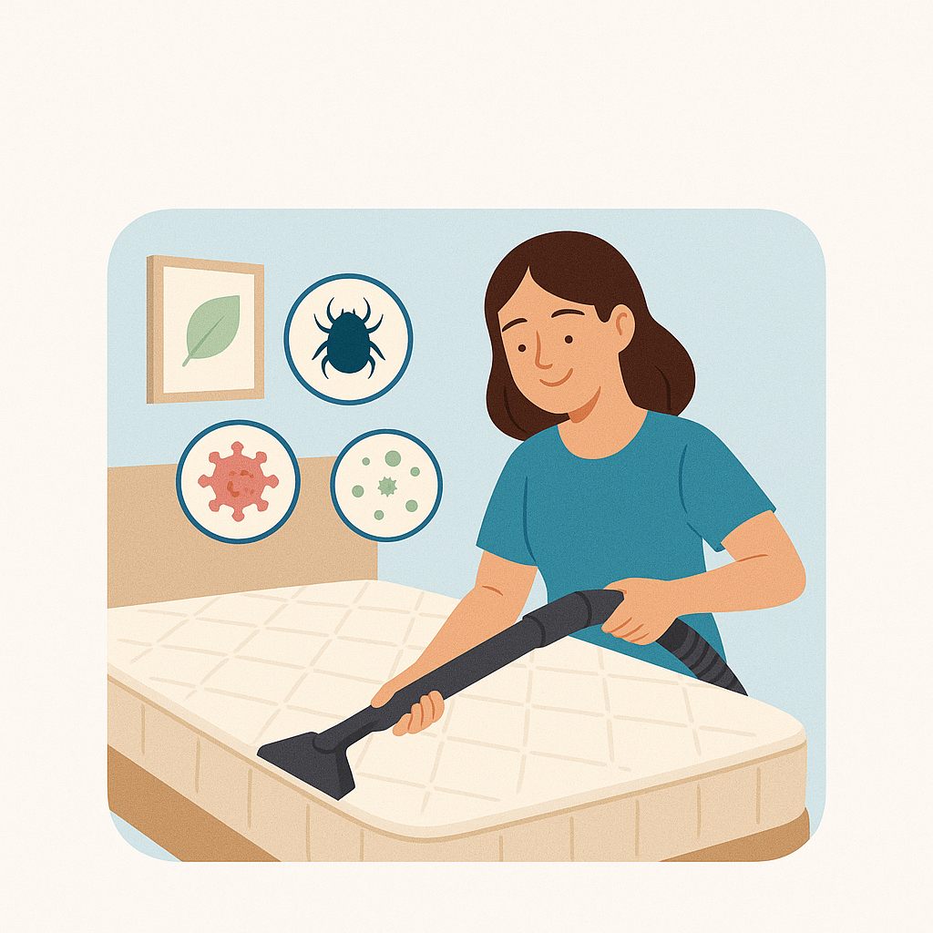 Limpeza de colchão: saúde e bem-estar